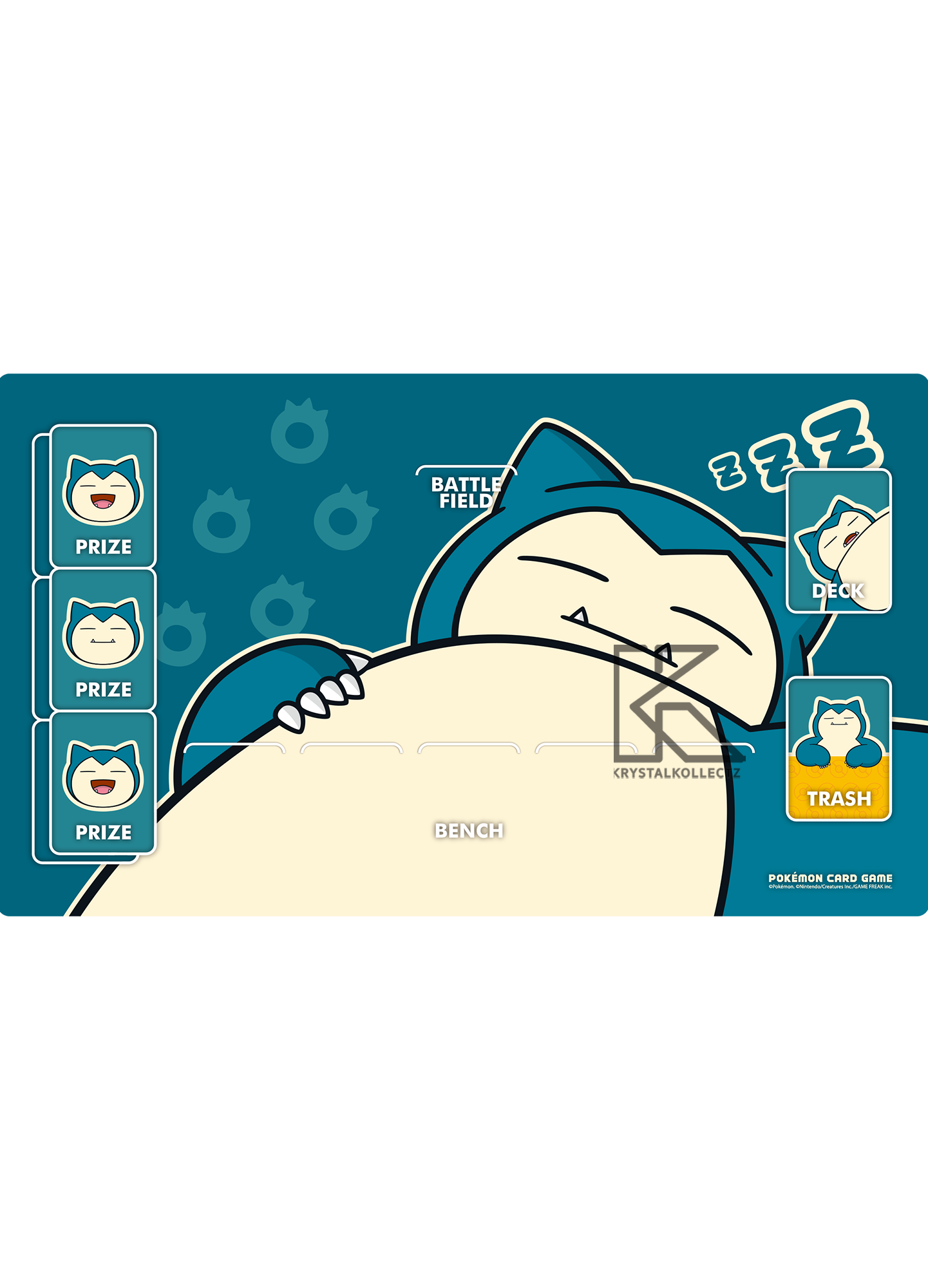 TCG Playmat - South Korea exclusive - Snorlax sleep