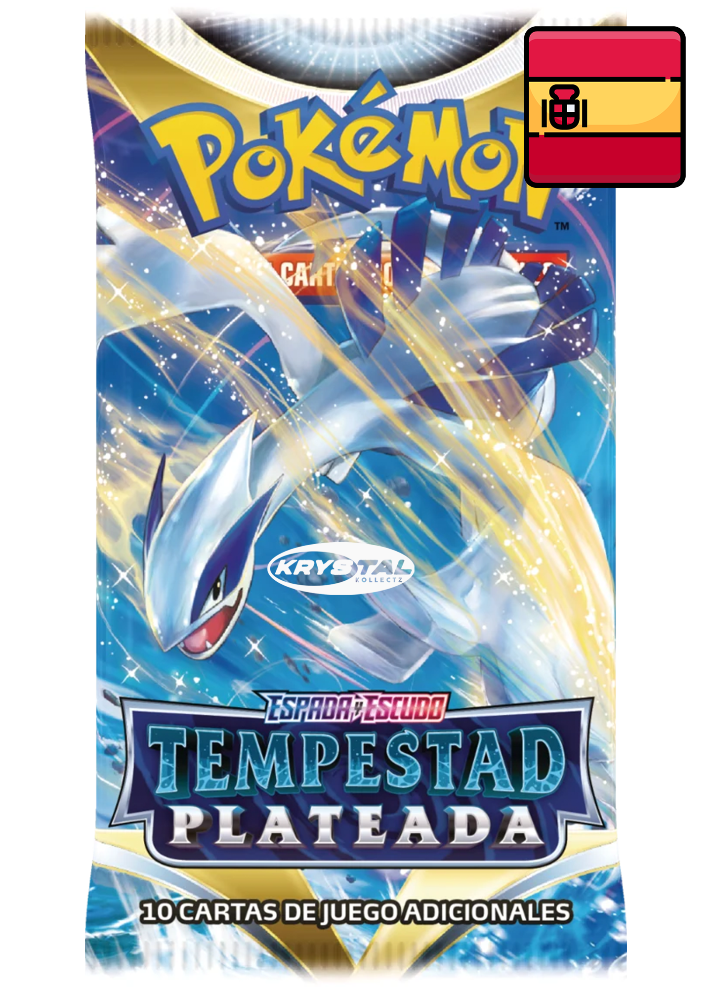 Pokemon Spanish Silver Tempest | Tempestad Plateada Booster Pack Espada & Escudo