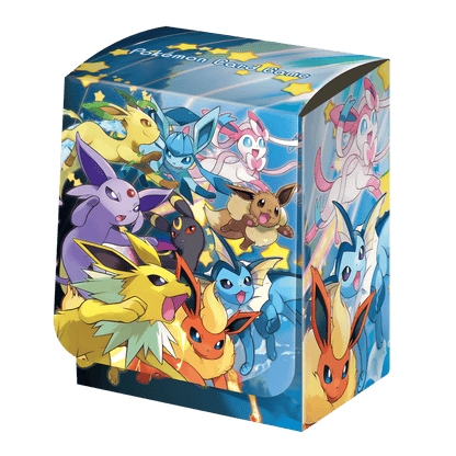 Eeveelution Pokemon Deck Box 2025 Prismatic Evolution ETB KrystalKollectz 寶可夢 Collection Box Taiwan Hong Kong Traditional Chinese T-Chinese authentic 