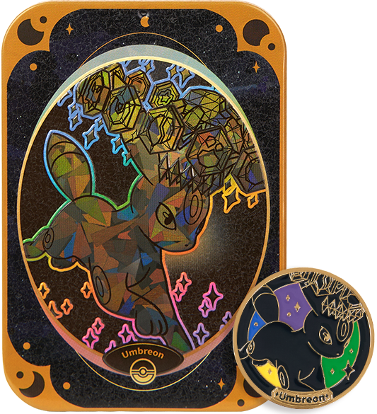 Simplified Chinese - Terastal Gathering CSV9.5C - Umbreon Tin Gift Box | BACK ORDER