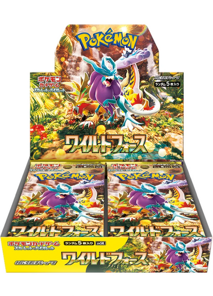 Wild Force Booster Box Japanese KrystalKollectz 