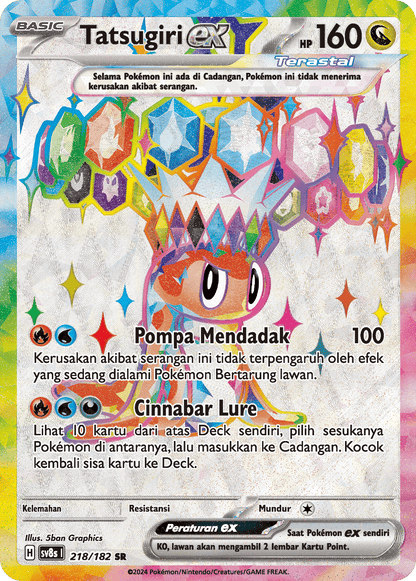 Indonesian - Stellar Lightning Strike | sv8s I - Pokemon Booster Box (Surging Sparks)