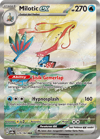 Indonesian - Stellar Lightning Strike | sv8s I - Pokemon Booster Box (Surging Sparks)