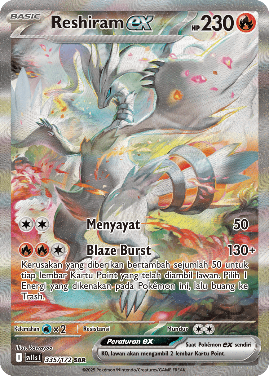 Indonesian - Black & White (Hitam & Putih) - Pokemon Blister