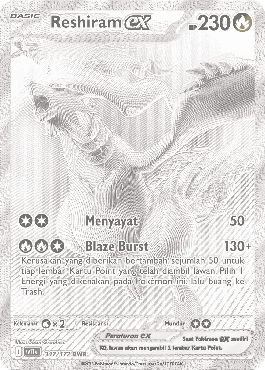 Indonesian - Black & White (Hitam & Putih) - Pokemon Blister Indonesian - Black & White (Hitam & Putih) - Pokemon Blister