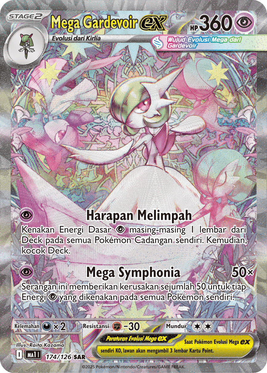 Indonesian - Mega Evolution | MA1 I - Pokemon Booster Box