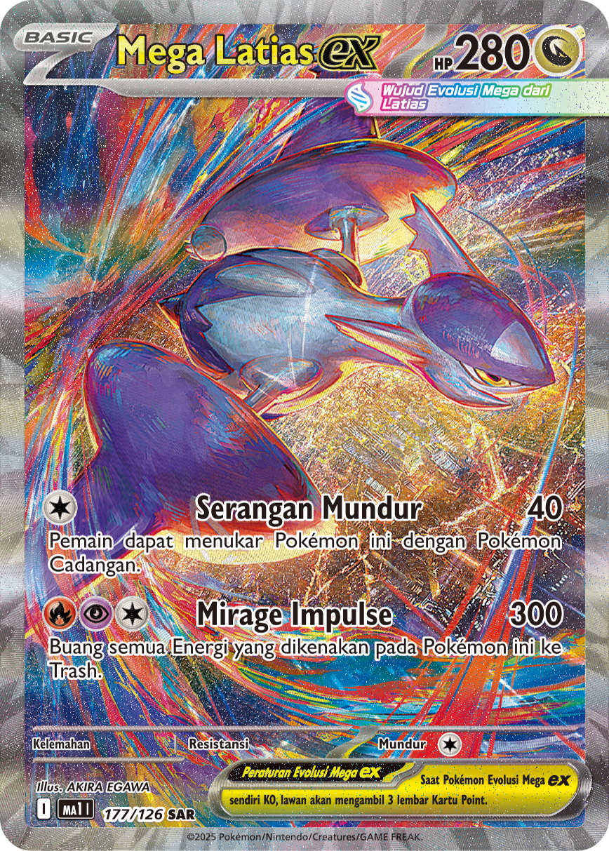 Indonesian - Mega Evolution | MA1 I - Pokemon Booster Box