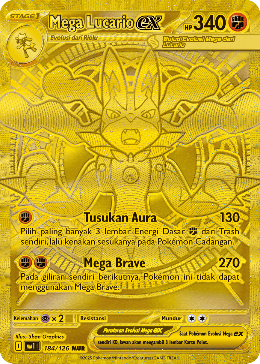 Indonesian - Mega Evolution | MA1 I - Pokemon Booster Box