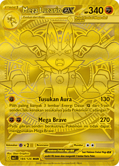 Indonesian - Mega Evolution | MA1 I - Pokemon Booster Box