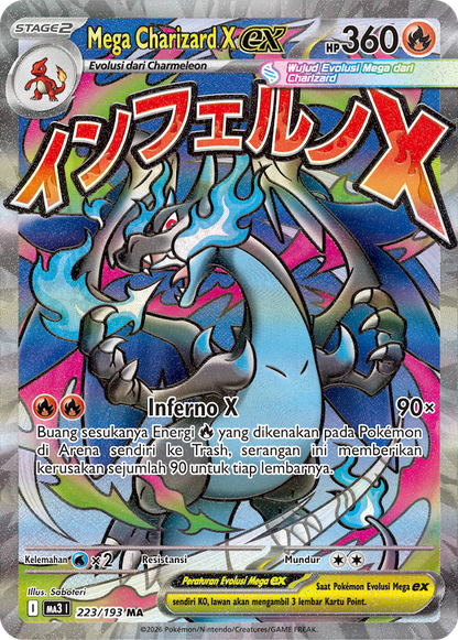 Indonesian - Mega Dream ex | MA3 I - Pokemon Booster Box - [PRE-ORDER]