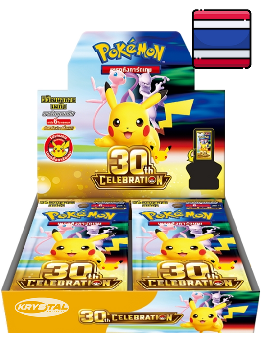 Thai | 30th Celebration Pokémon Mega Evolution M6a T - Booster Box