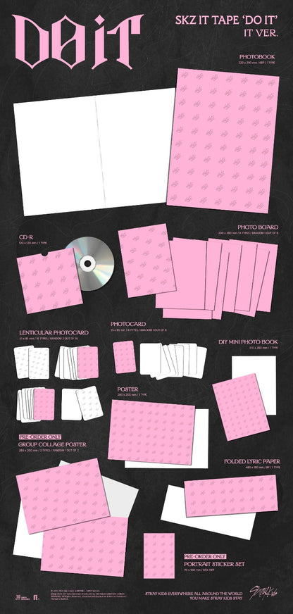 Stray Kids - Skz It Tape [Do It] (It Version) Album [PRE-ORDER]